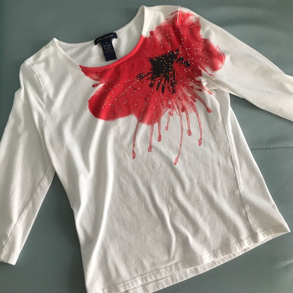 Gorgeous Boatneck 3/4 Sleeve Top